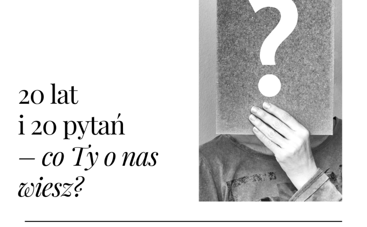 Na obrazku osoba trzyma znak zapytani