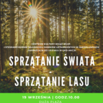 Zapraszamy Was na sprzątanie lasu!