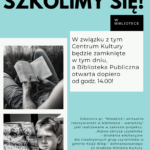 We wtorek szkolimy się projektowo w bibliotece!