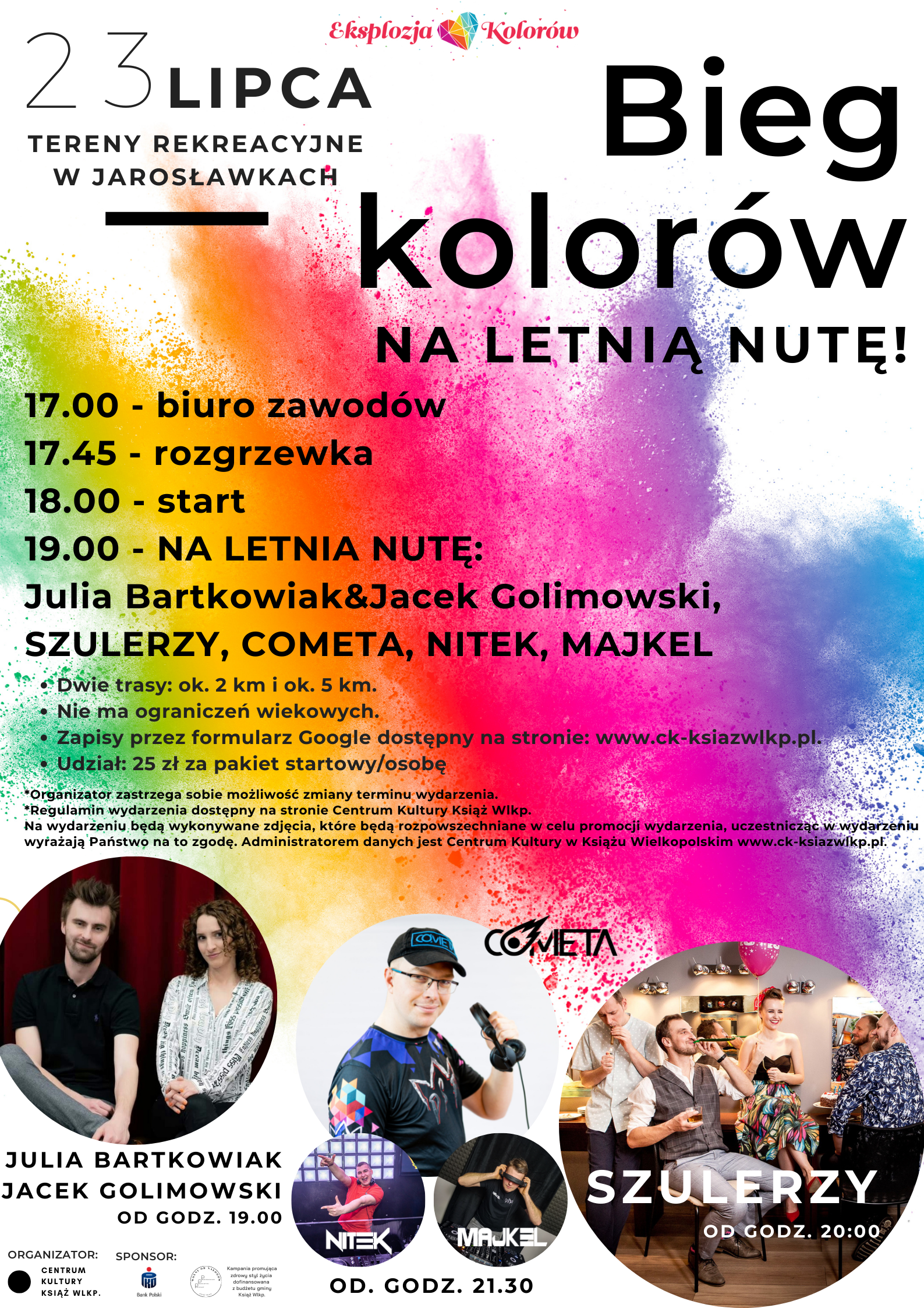 Bieg kolorów 2022 plakat ostateczny