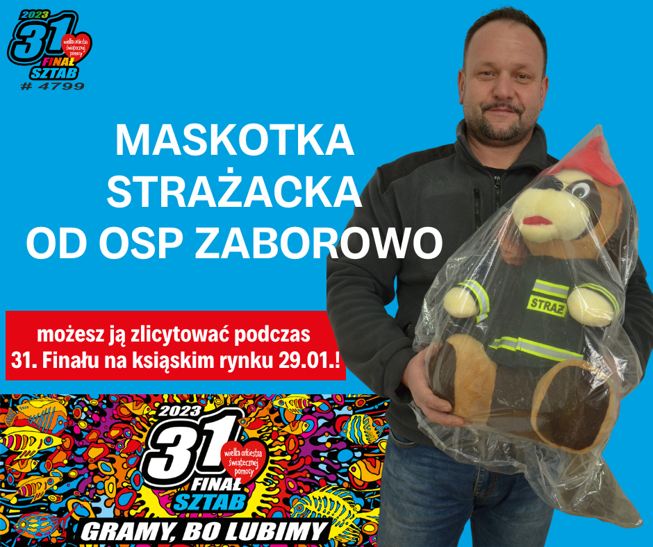 maskotka od OSP Zaborowo