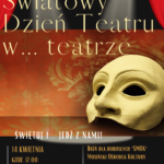 Świętuj z nami Światowy Dzień Teatru w… teatrze!