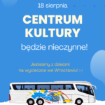 Jutro Centrum Kultury będzie zamknięte!