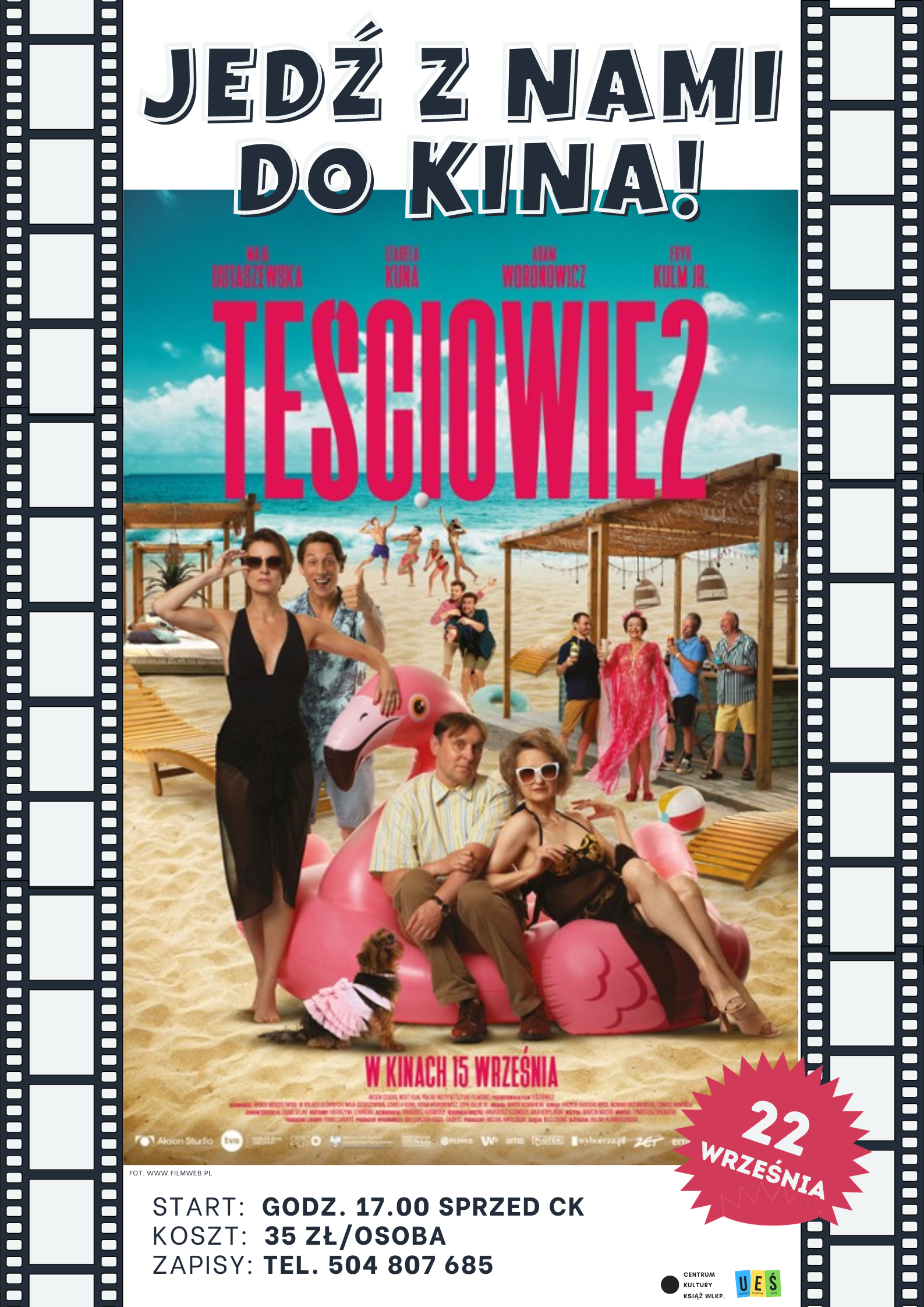 plakat kino 22 wrzesnia