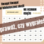 Sprawdź, czy wygrałeś!