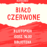 Biało-czerwone warsztaty dla dzieci