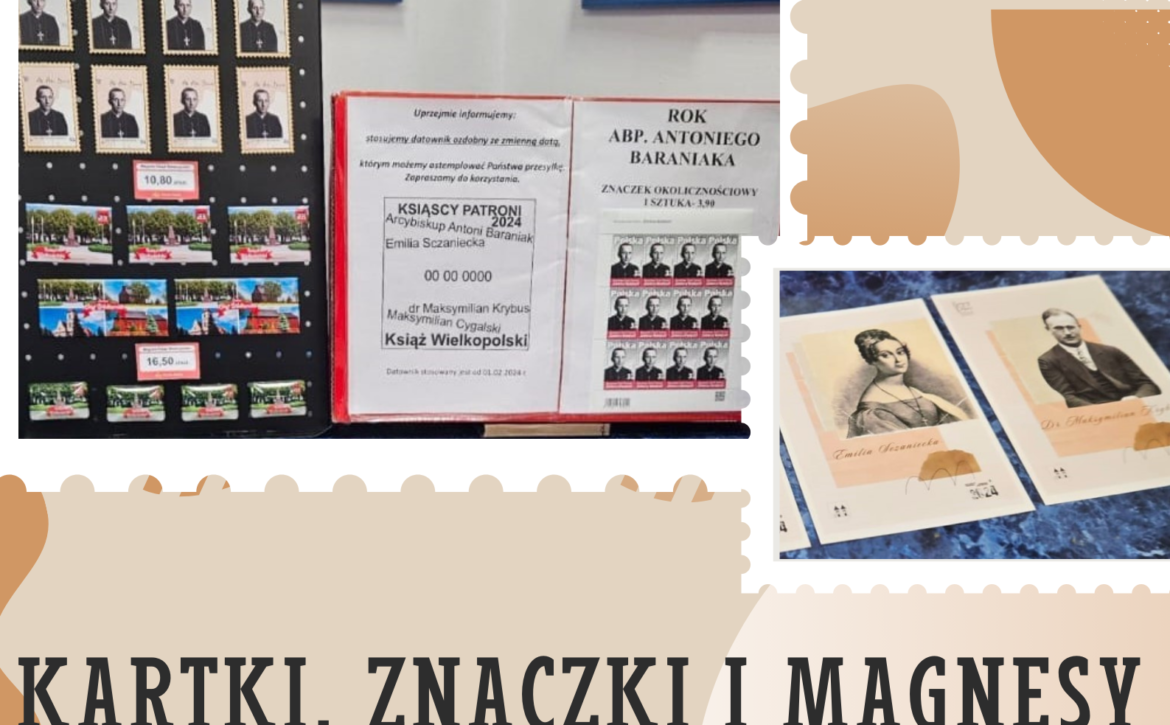 Kartki i znaczki ksiąscy patroni 2024