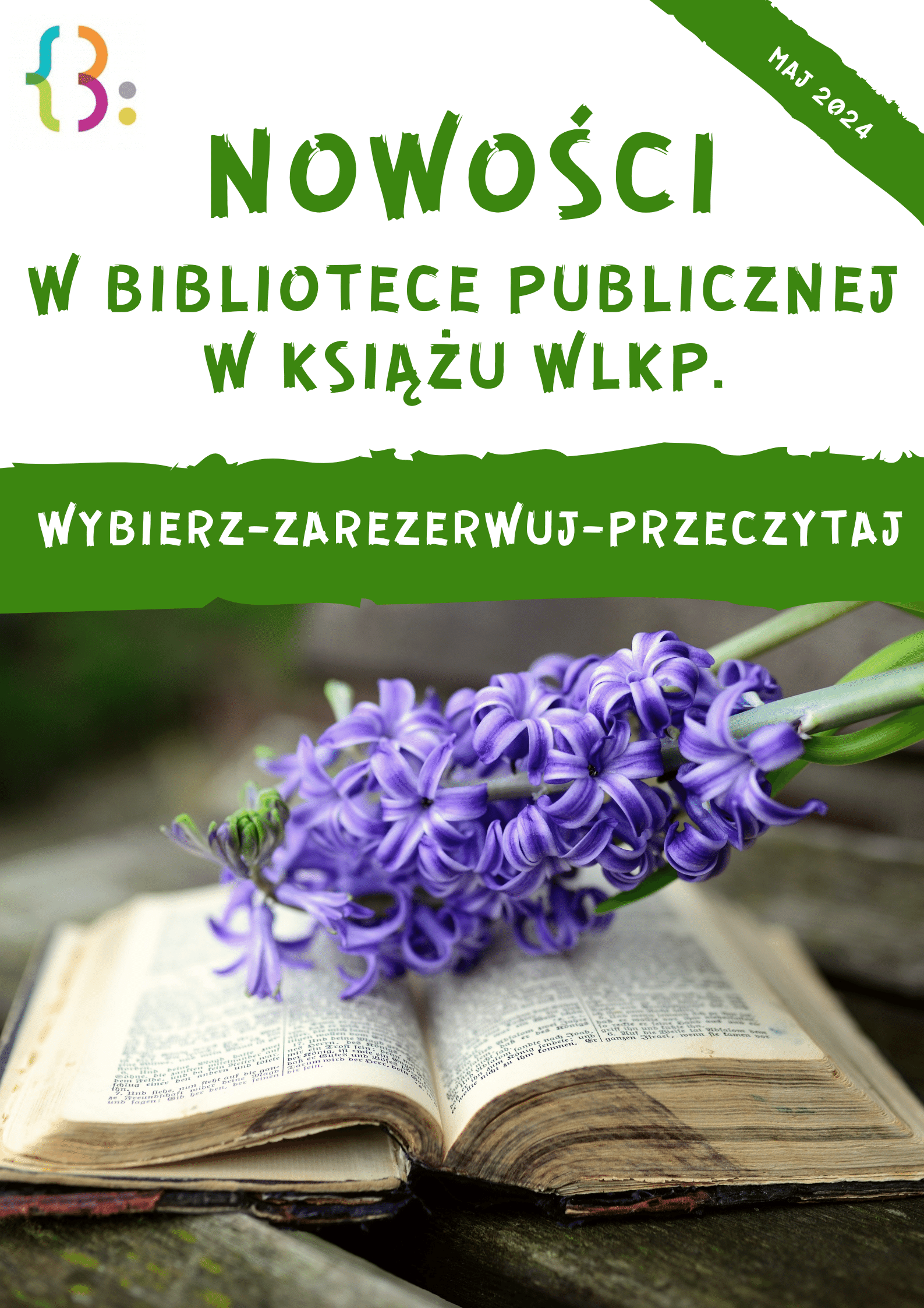 Nowości czytelnicze w maju!
