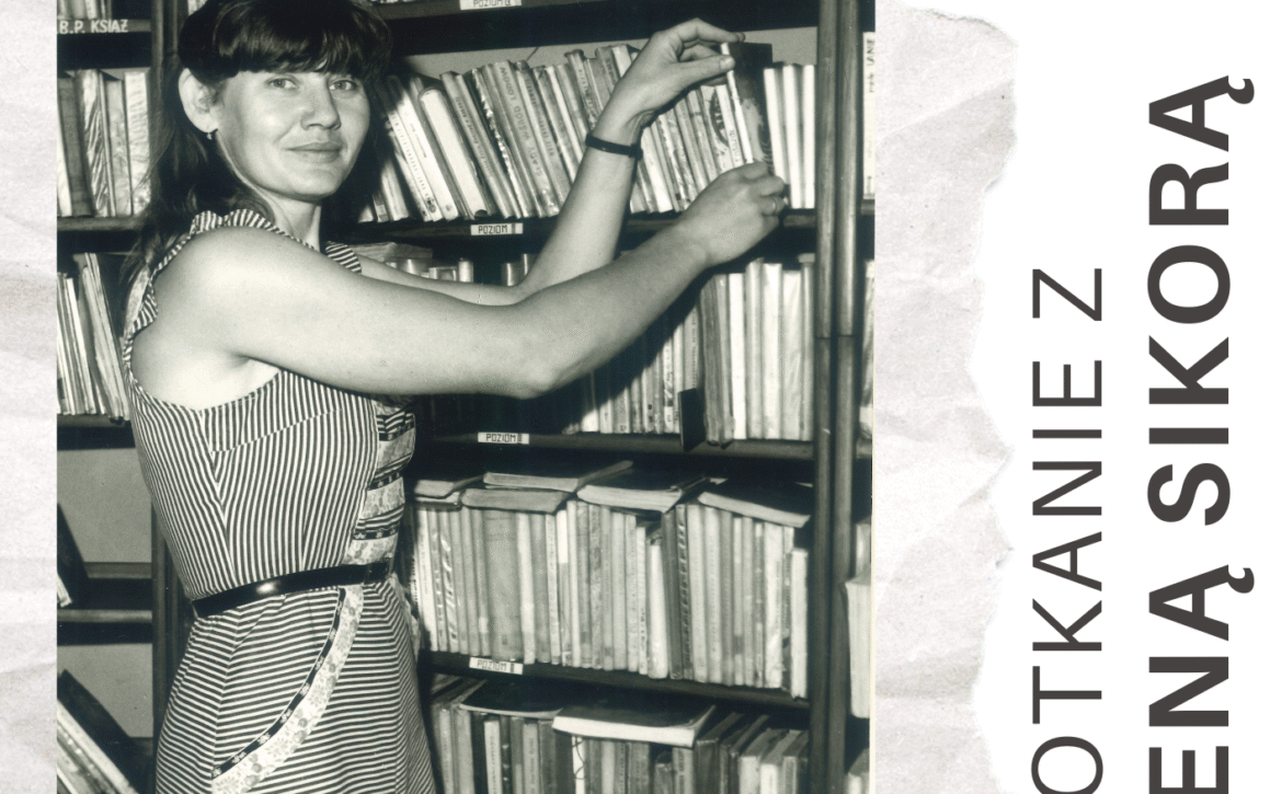Irena Sikora spotkanie w biblio