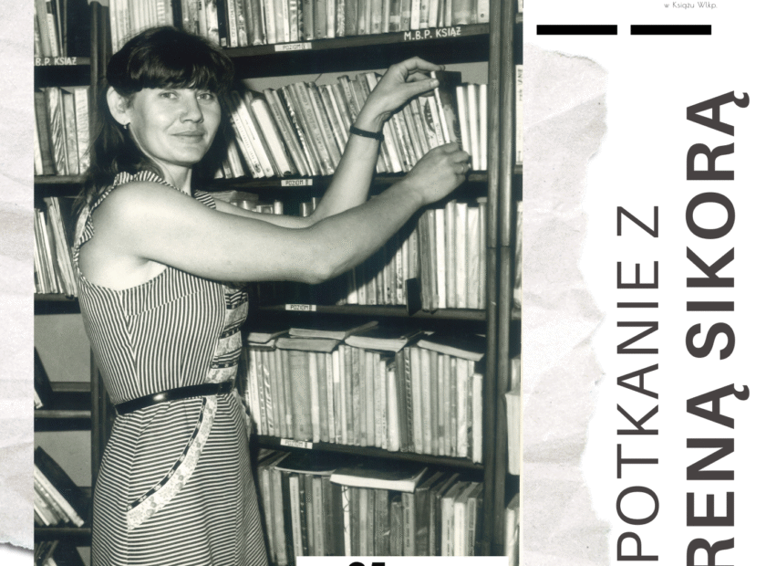 Irena Sikora spotkanie w biblio