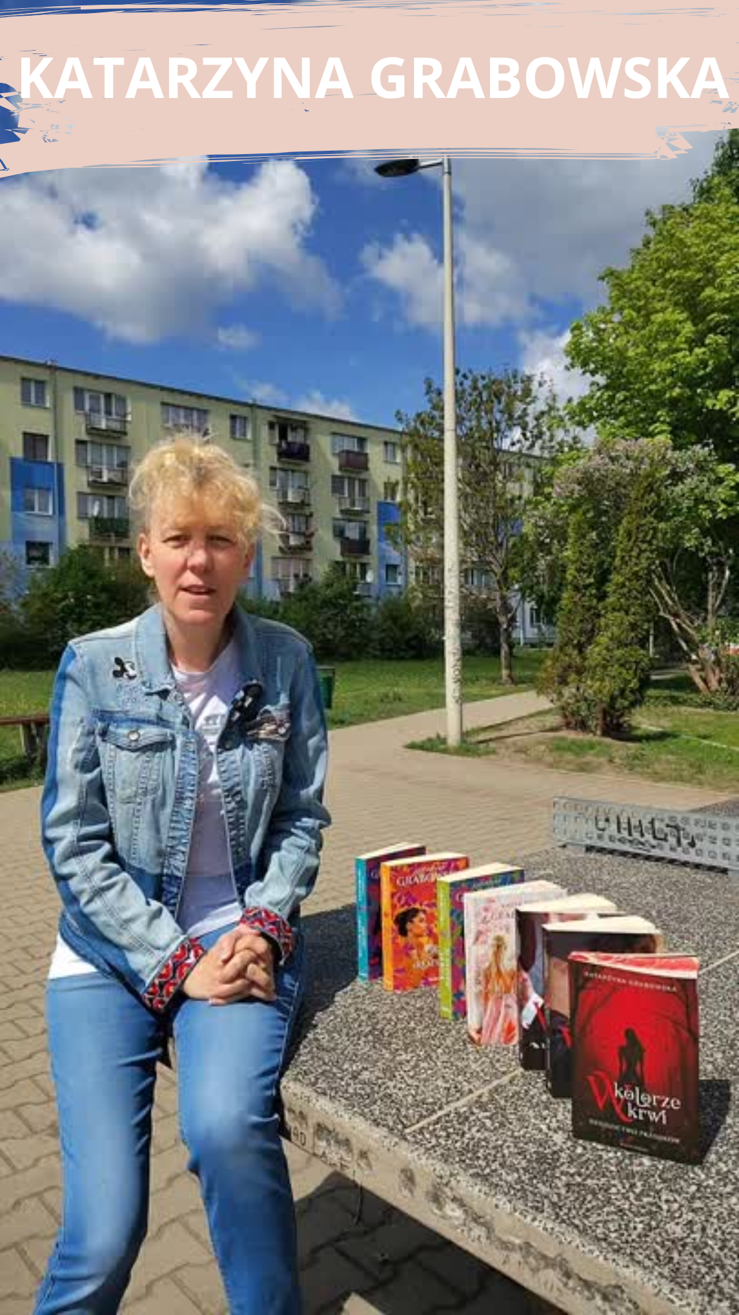 Katarzyna Grabowska dla czytelników ksiąskiej biblioteki