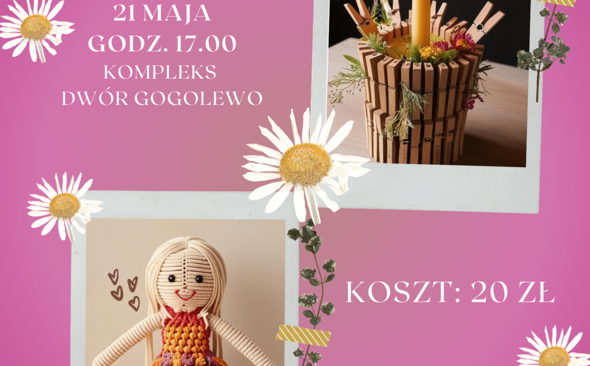 Maj 2025 – warsztaty i imprezy