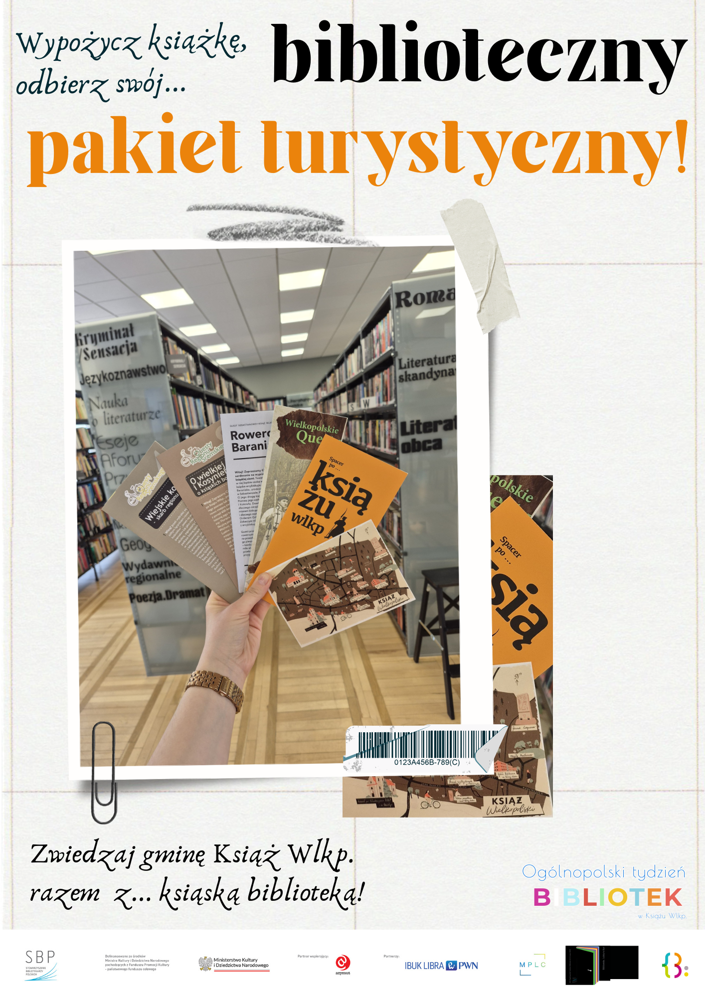 Odbierz swój biblioteczny pakiet turystyczny!