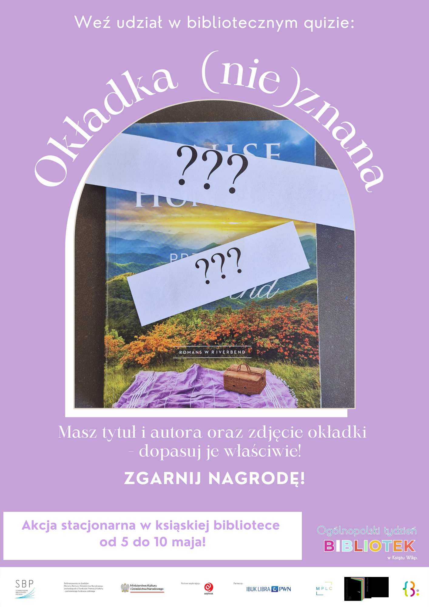 Okładka (nie)znana - weź udział w bibliotecznym quizie!
