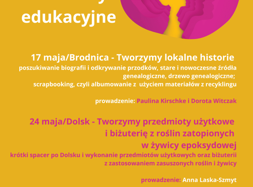 warsztaty w maju