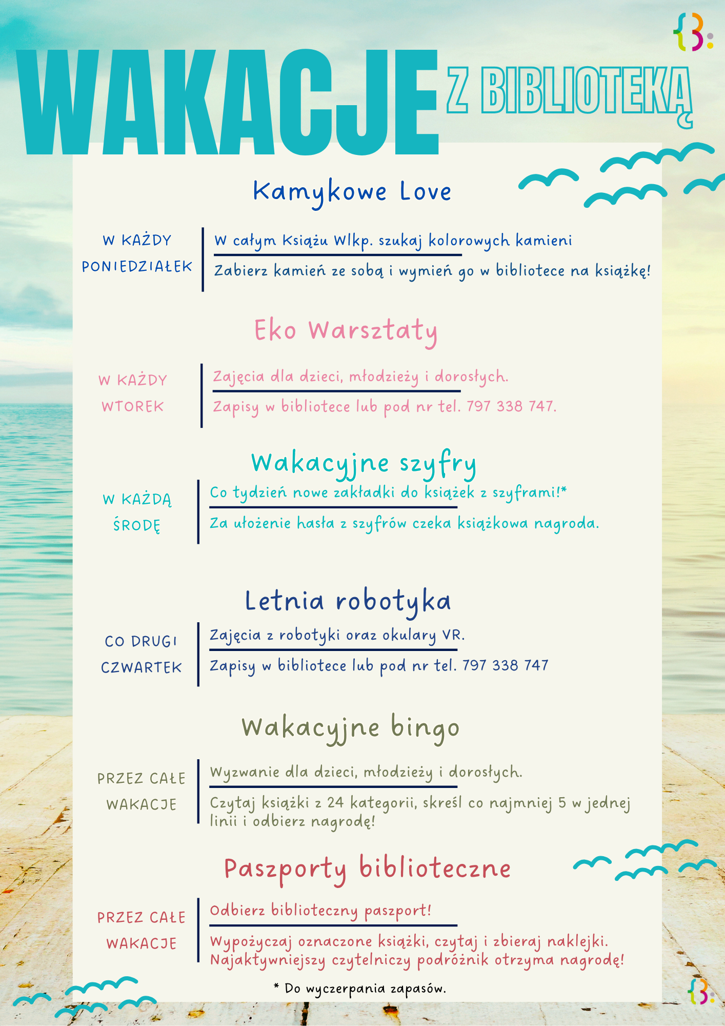 Wakacje z biblioteką