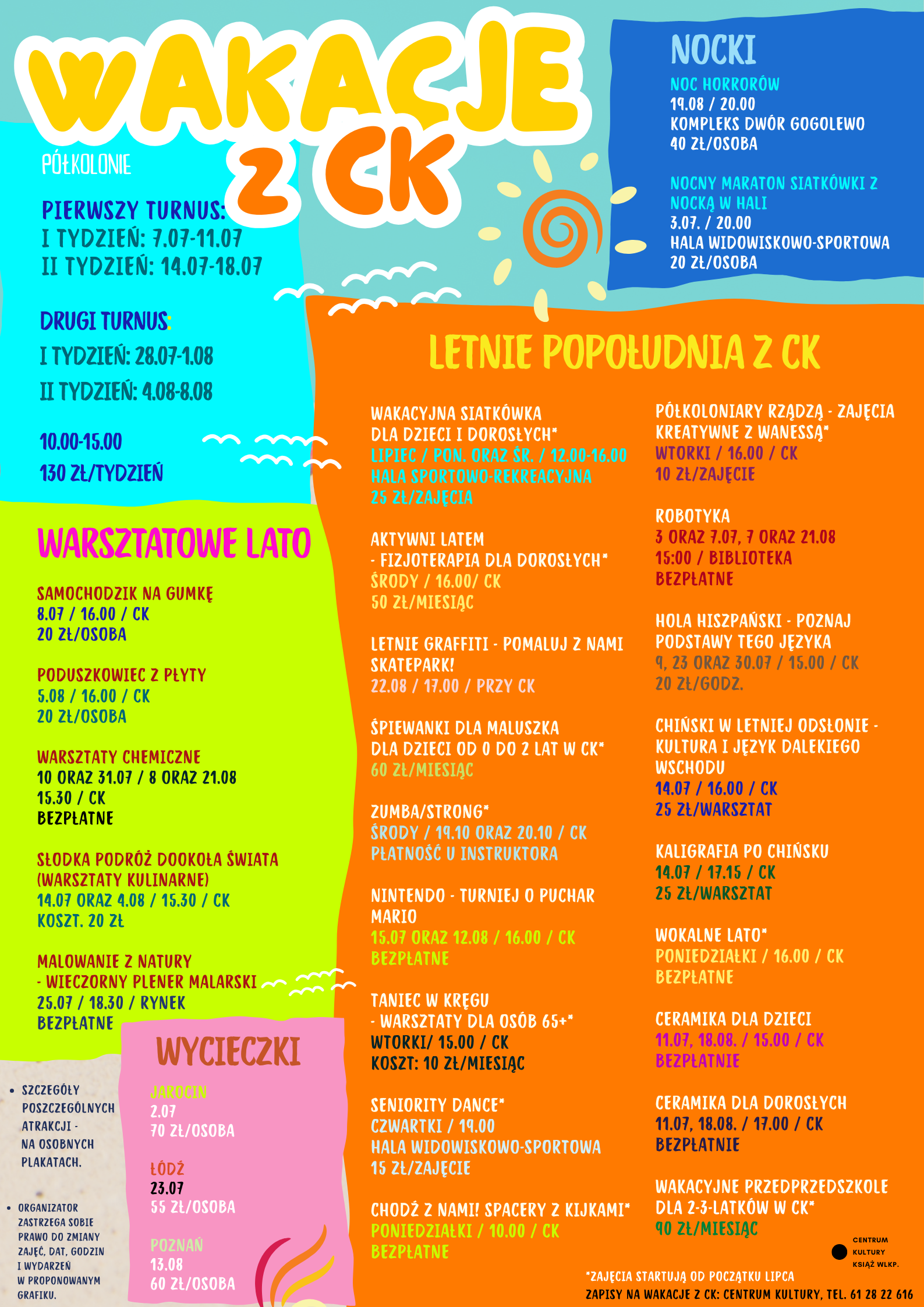 Zapisz się na wakacje z CK!