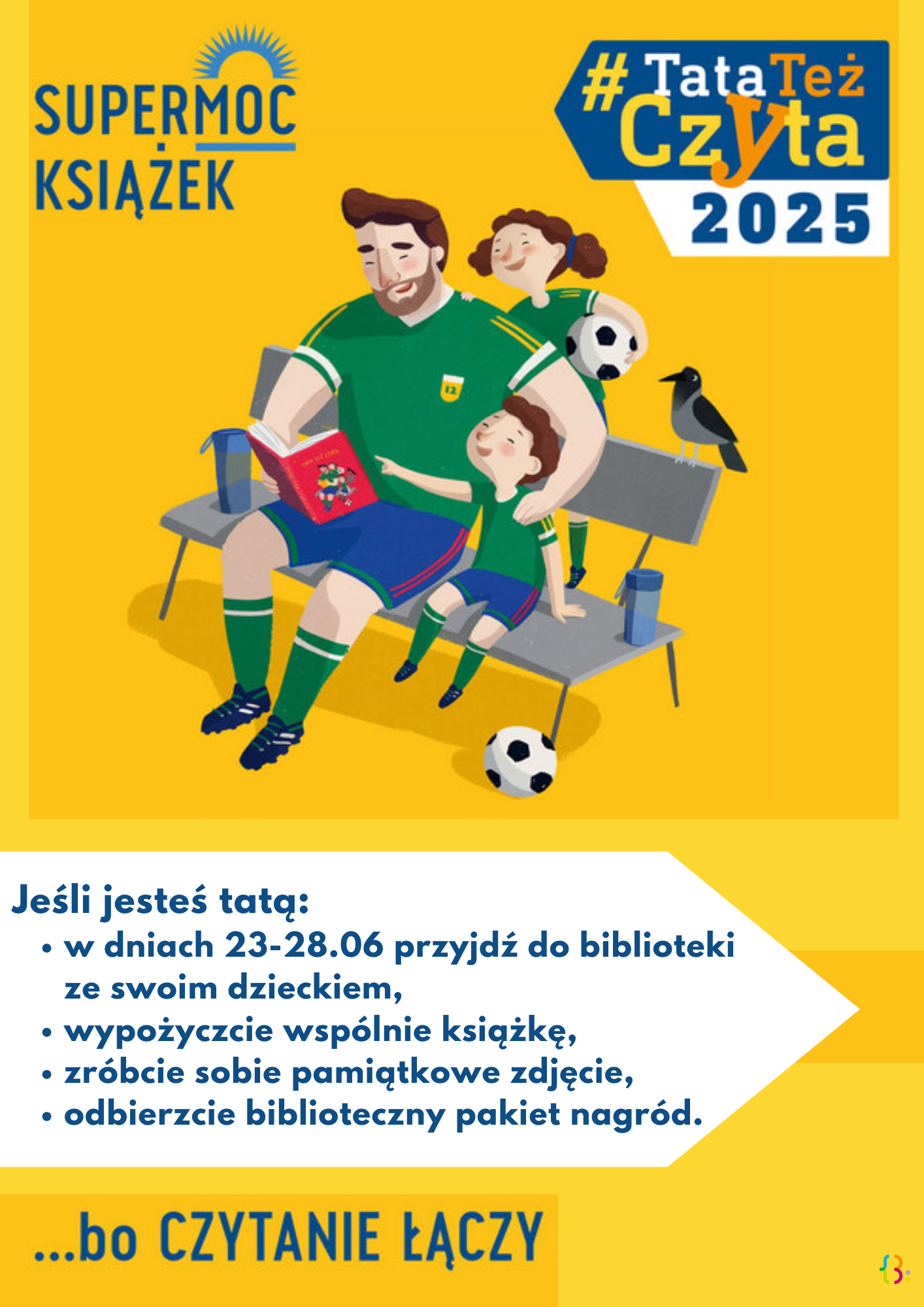tata też czyta