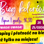 Zapisy na Bieg kolorów już tylko w Jarosławkach