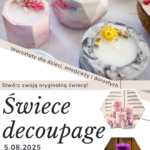 Zrób z nami świecę decoupage!