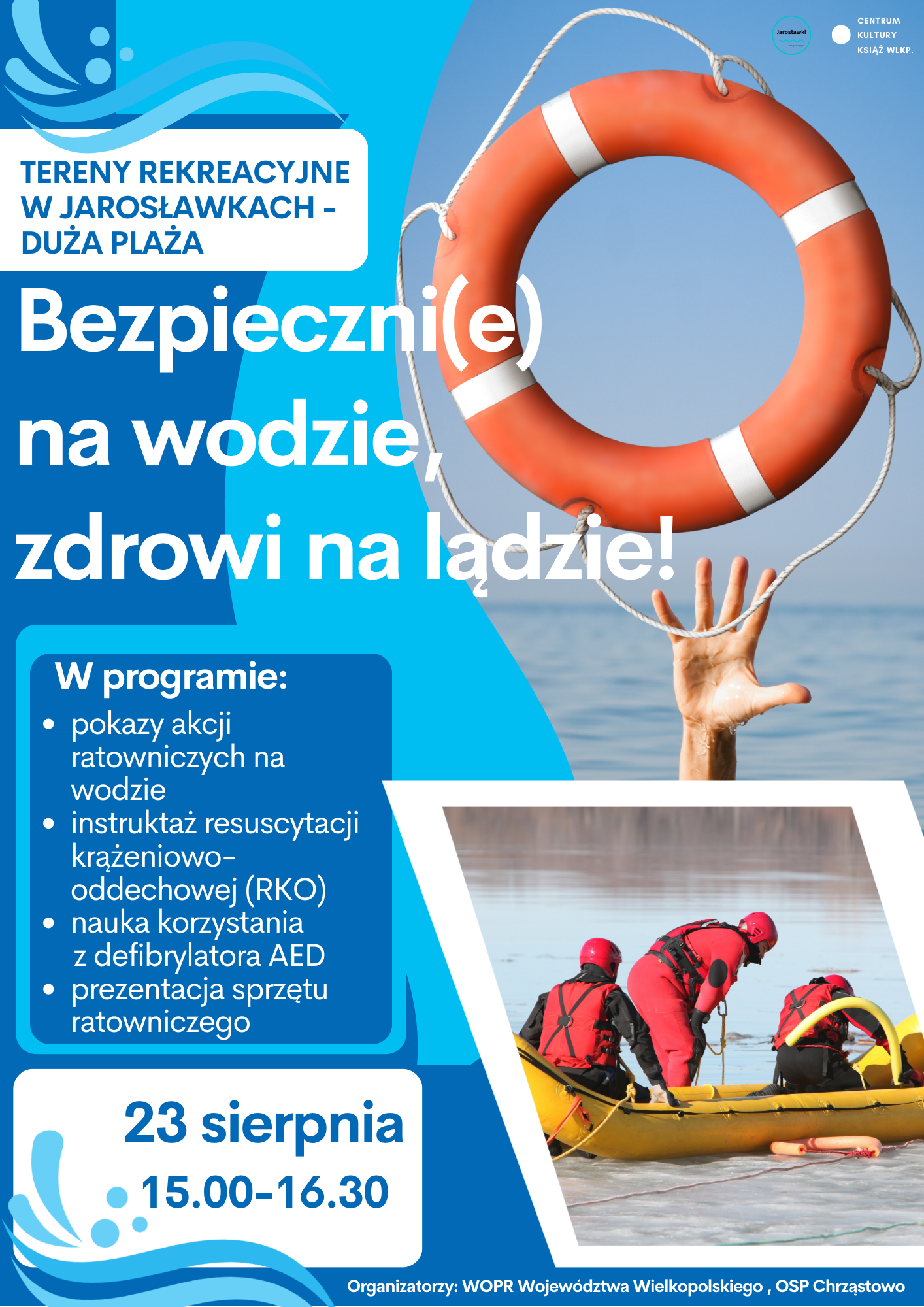 Czuj się bezpiecznie na wodzie!