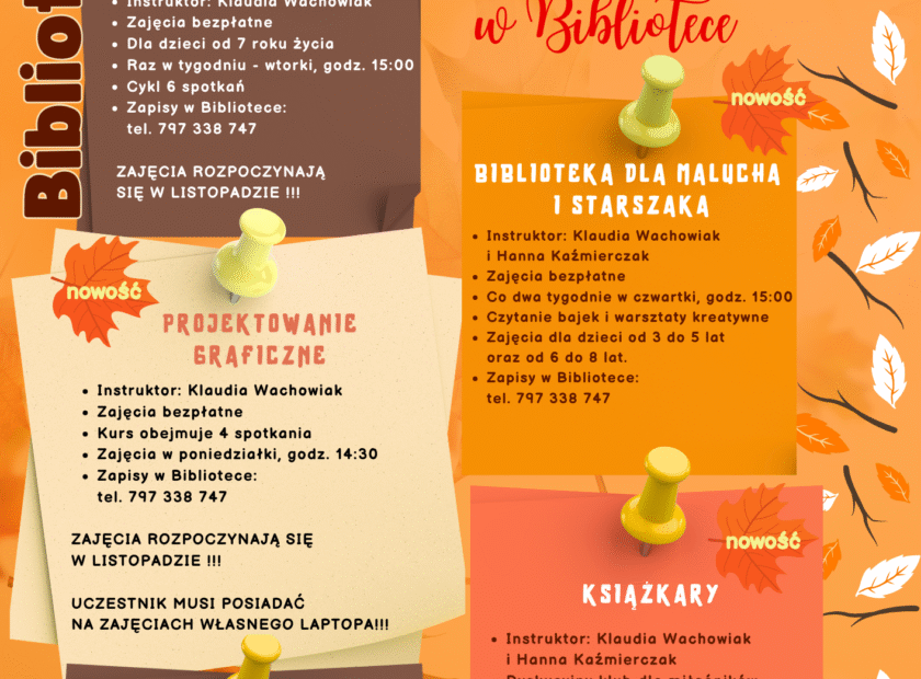 Oferta jesienna biblioteka 2025