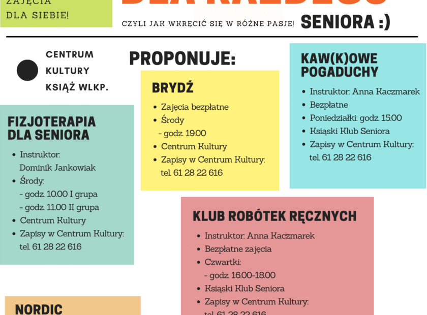 kultura i rozrywka dla każdego