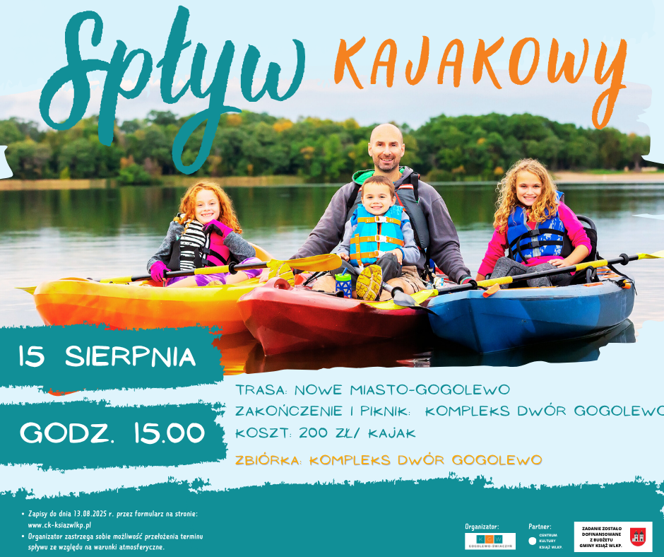 spływ kajakowy 2025 post