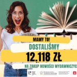Dostaliśmy 12.118 zł na zakup nowości wydawniczych!