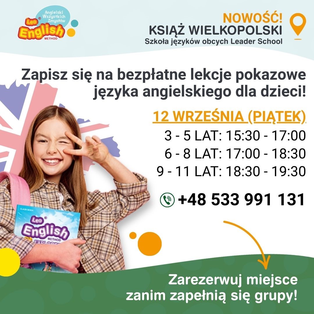 Pokazowe lekcje angielskiego w CK