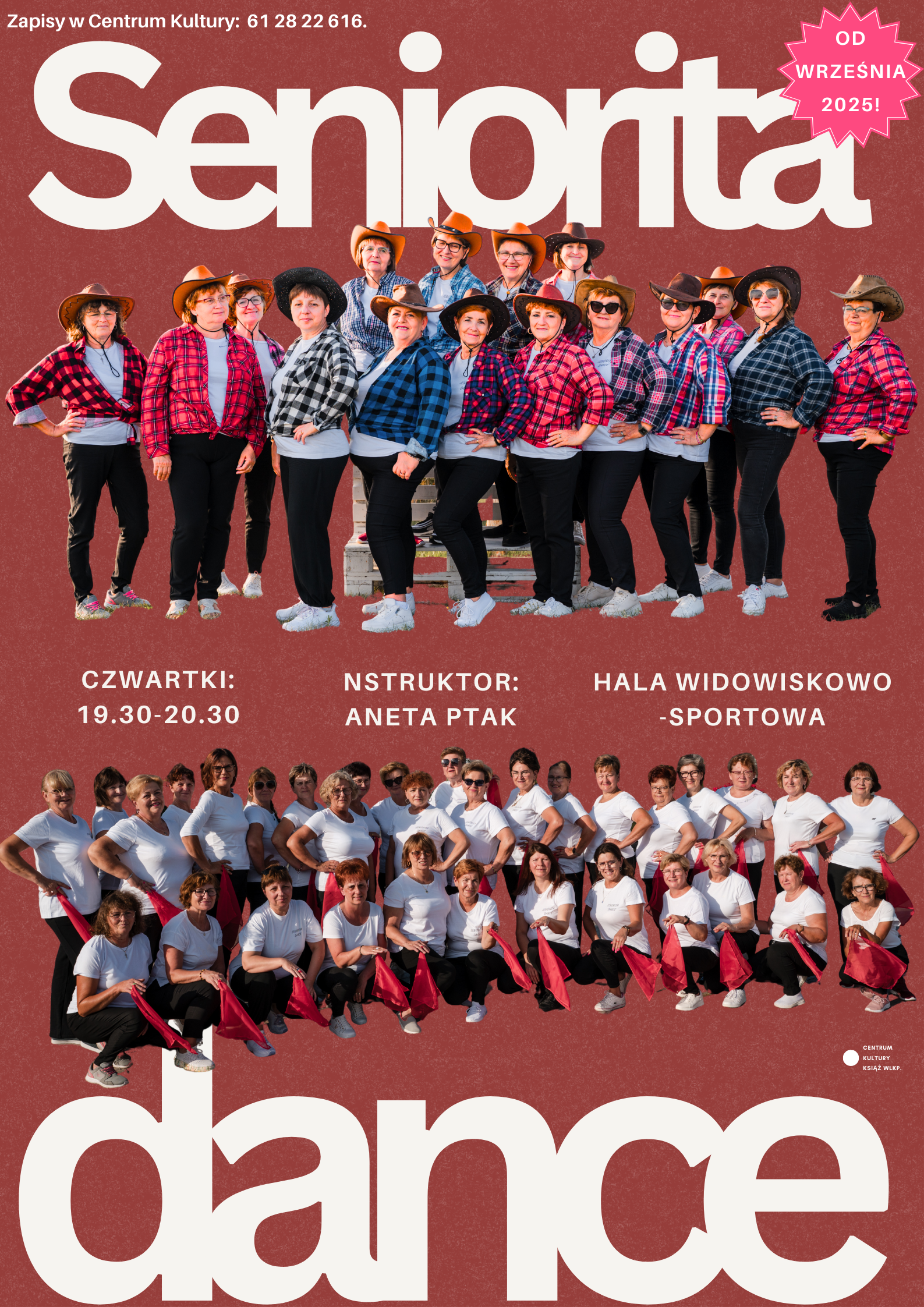 Dołącz do grona najbardziej roztańczonych Seniorit w gminie Książ Wlkp.!
