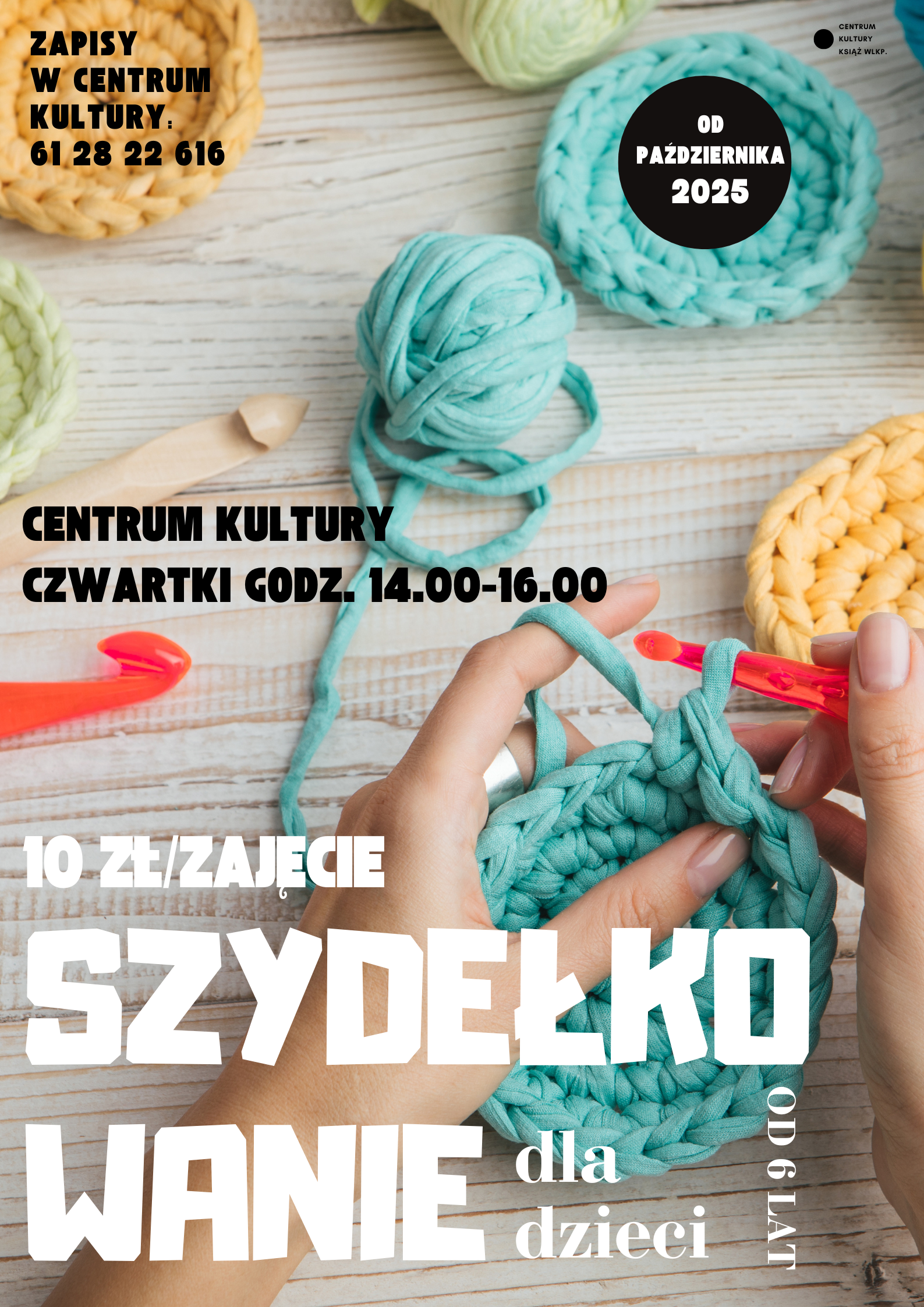 Zabawa z szydełkiem i włóczką