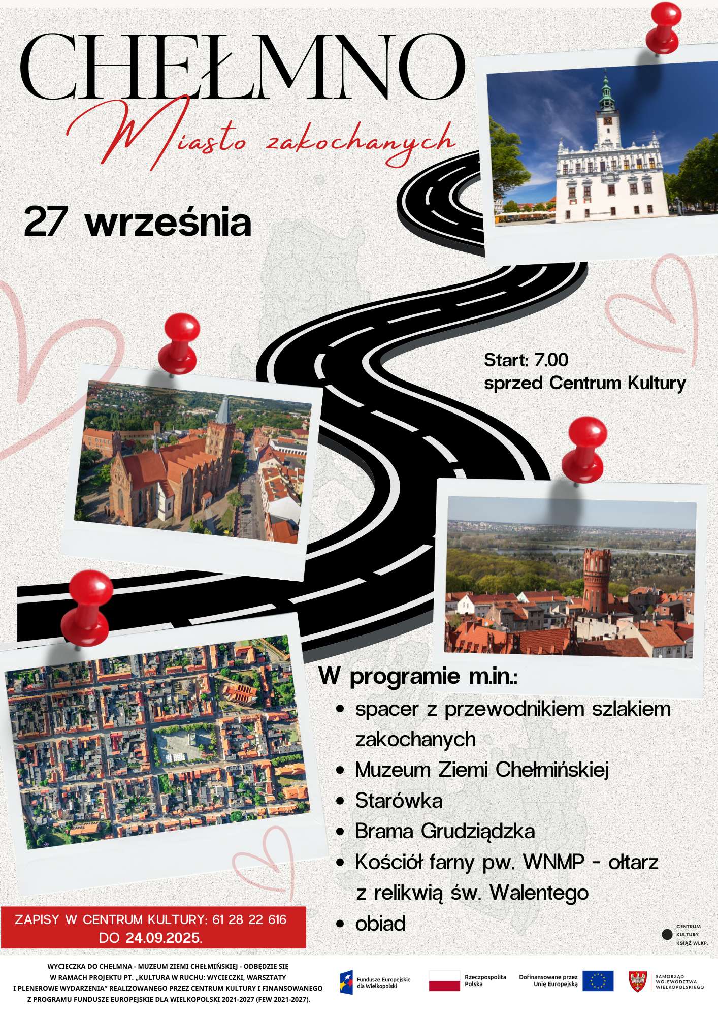 Jedź z nami do Miasta zakochanych!