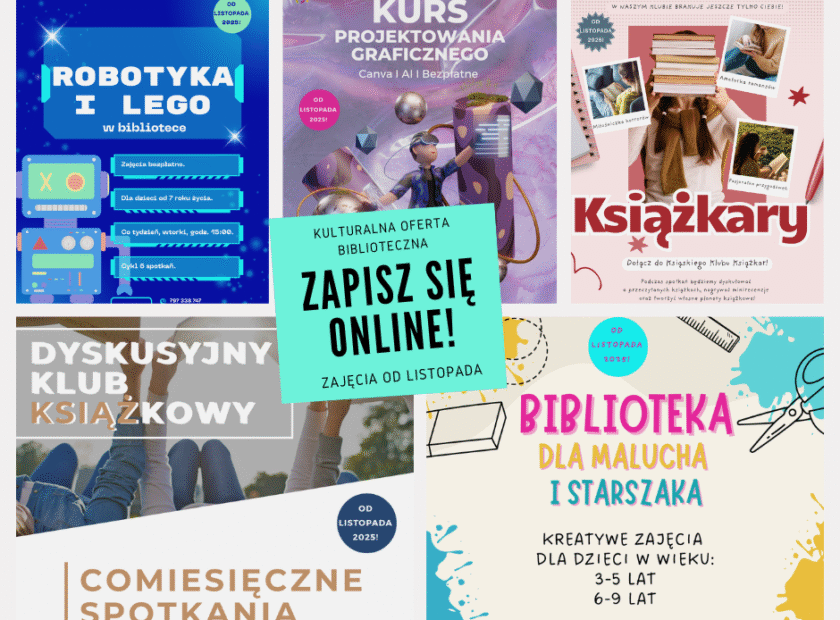 zapisy online na ofertę biblio jesień 2025