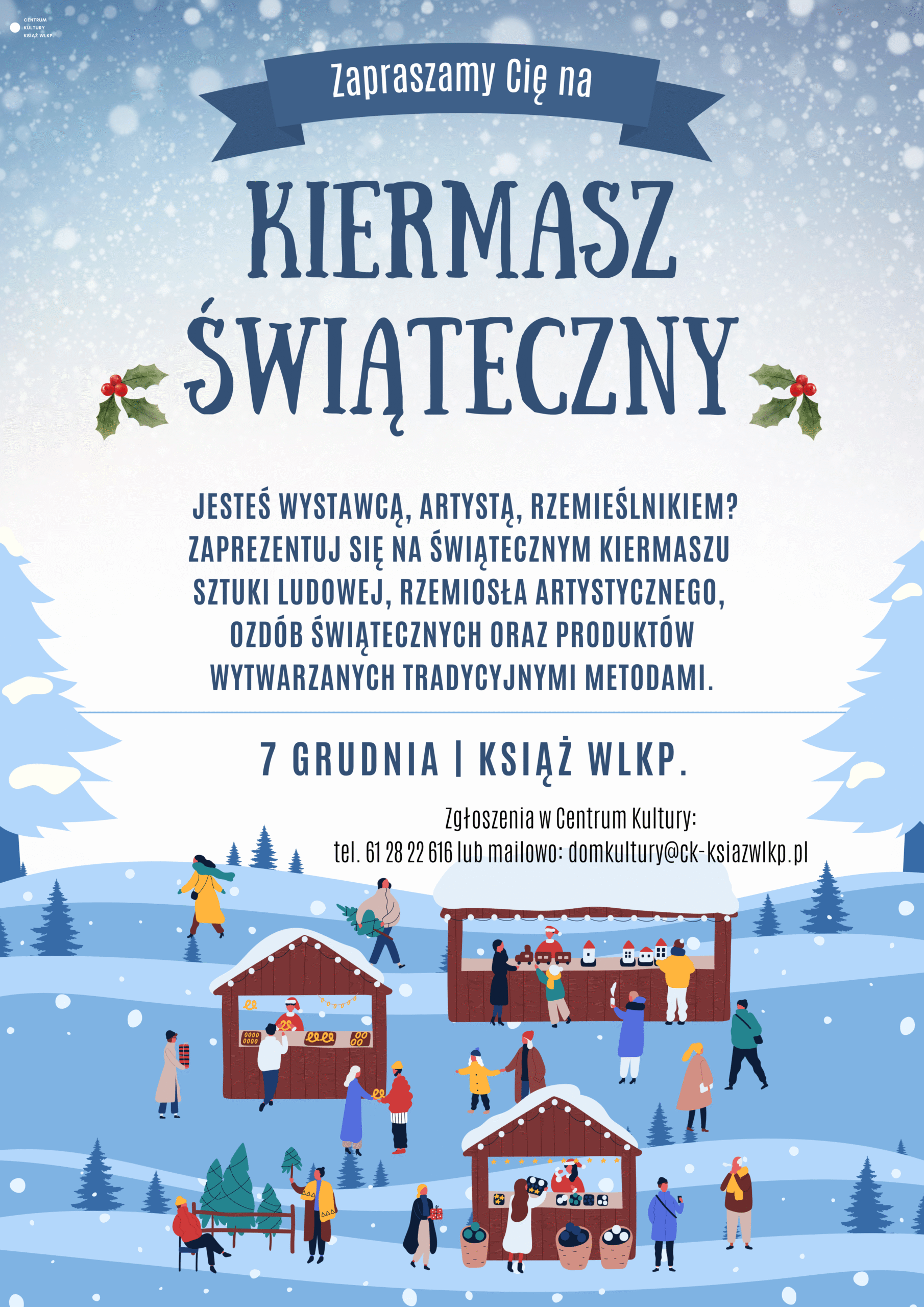 Jarmark i zaproszenie do wystawców na Mikołajki 2025