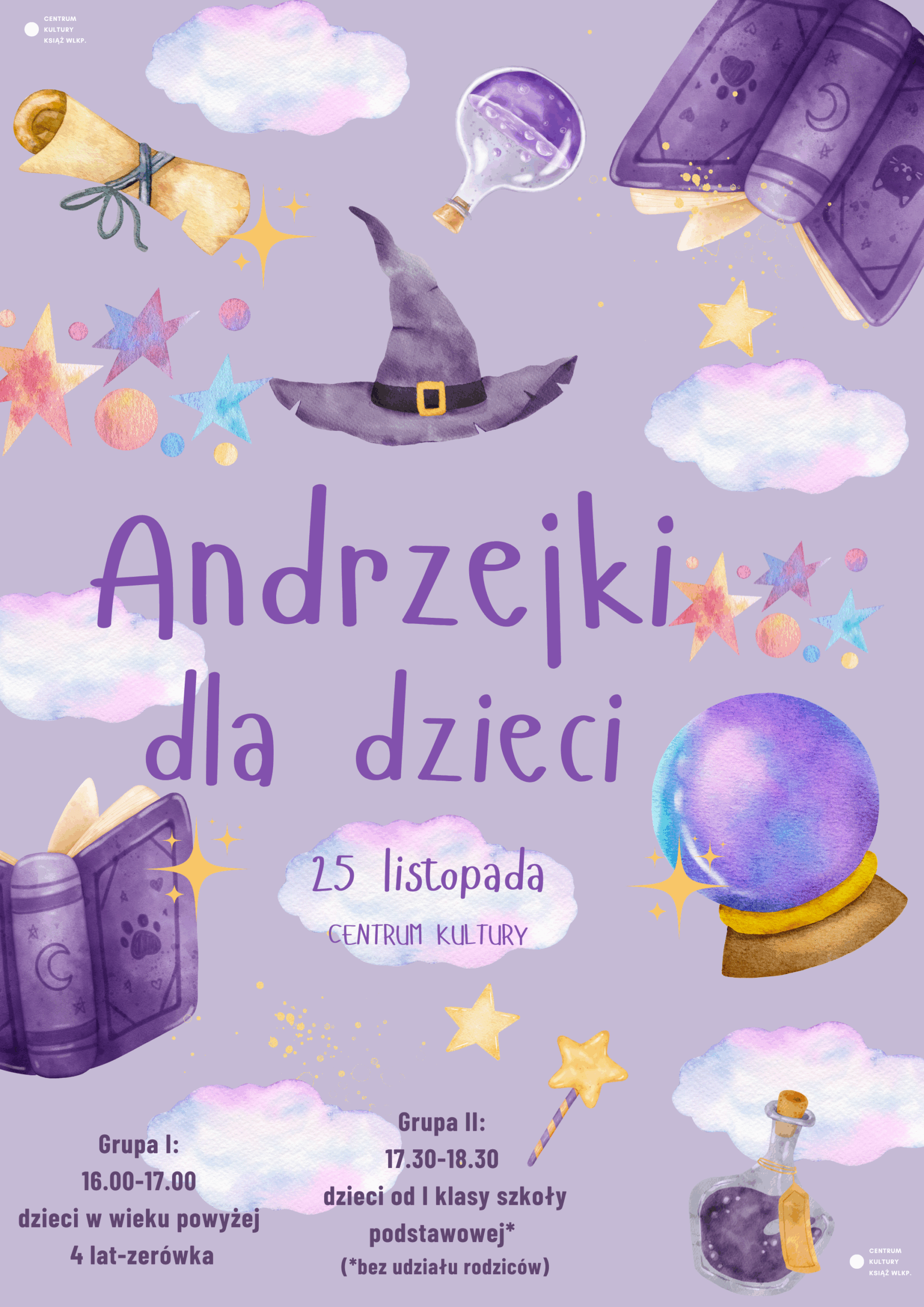 Andrzejki dla dzieci 2025