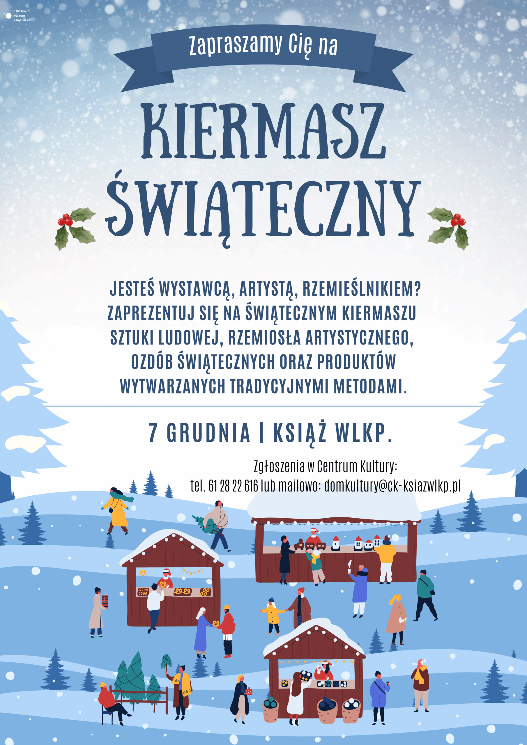 Wystaw się podczas ksiąskich Mikołajek!