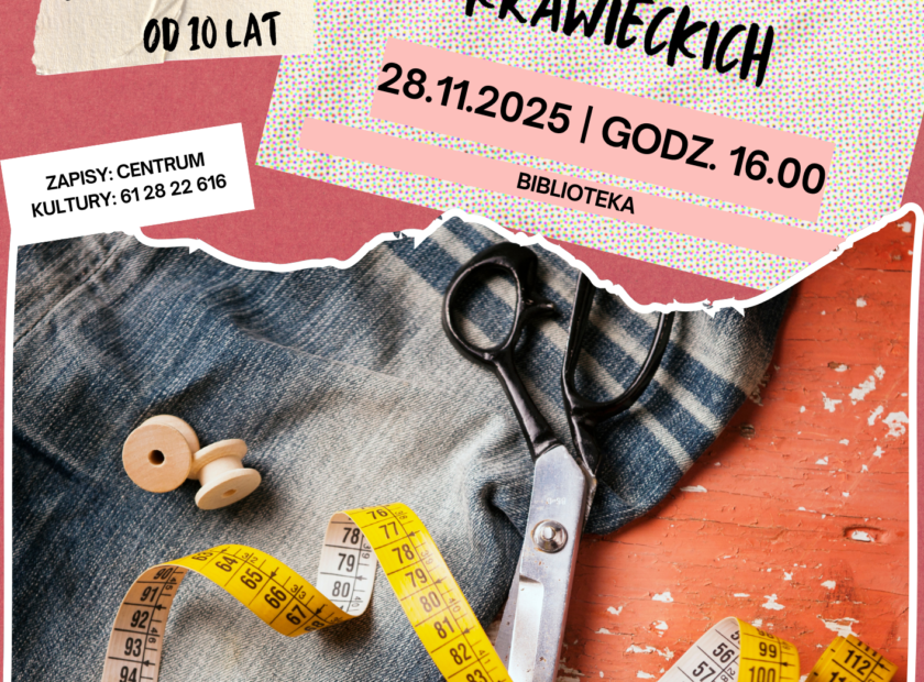 warsztaty projektowania odzieży dla dzieci – listopad 2025