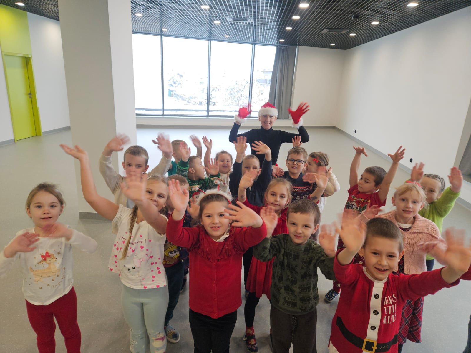 W świątecznym klimacie gościliśmy przedszkolaki z Masłowa