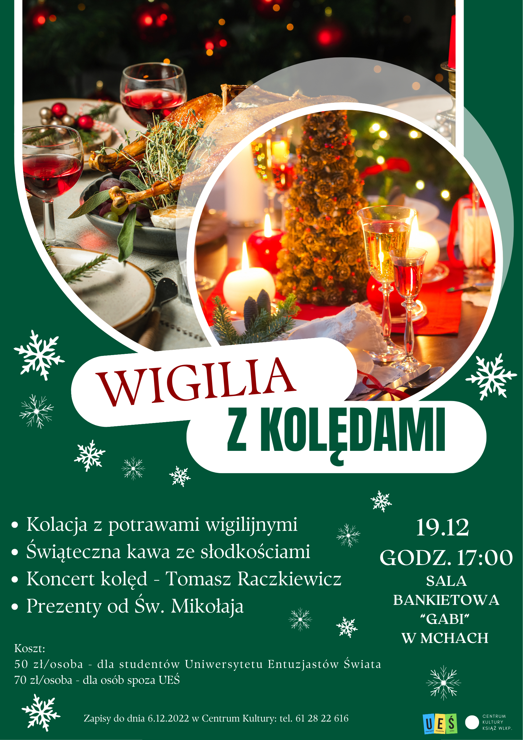 Przyjdź na studencką wigilię!
