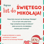 Specjalna papeteria do Św. Mikołaja w bibliotece!