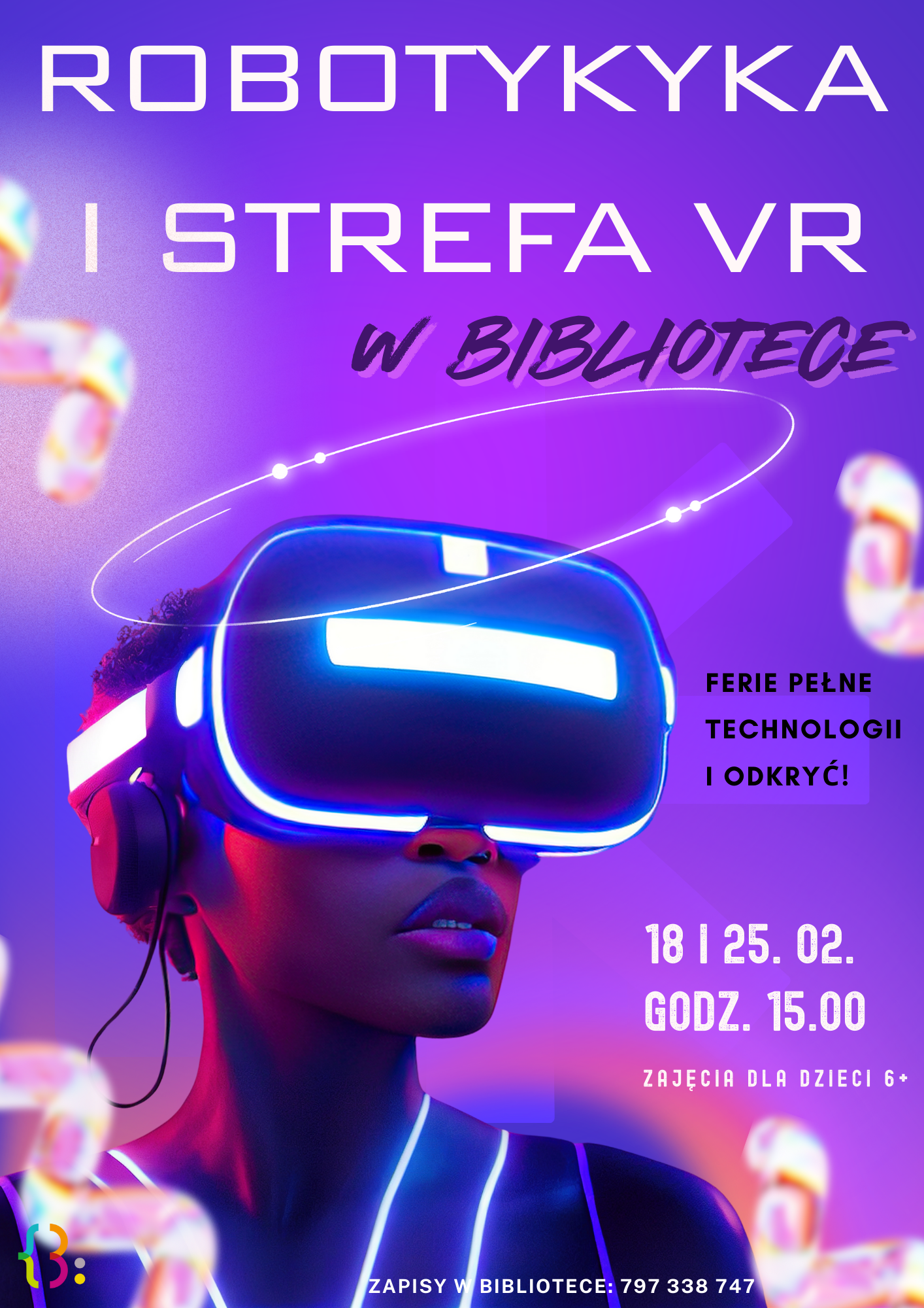 Roboty i VR w Bibliotece