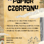 Naucz się czerpać papier