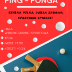 Kto zostanie mistrzem ping-ponga?