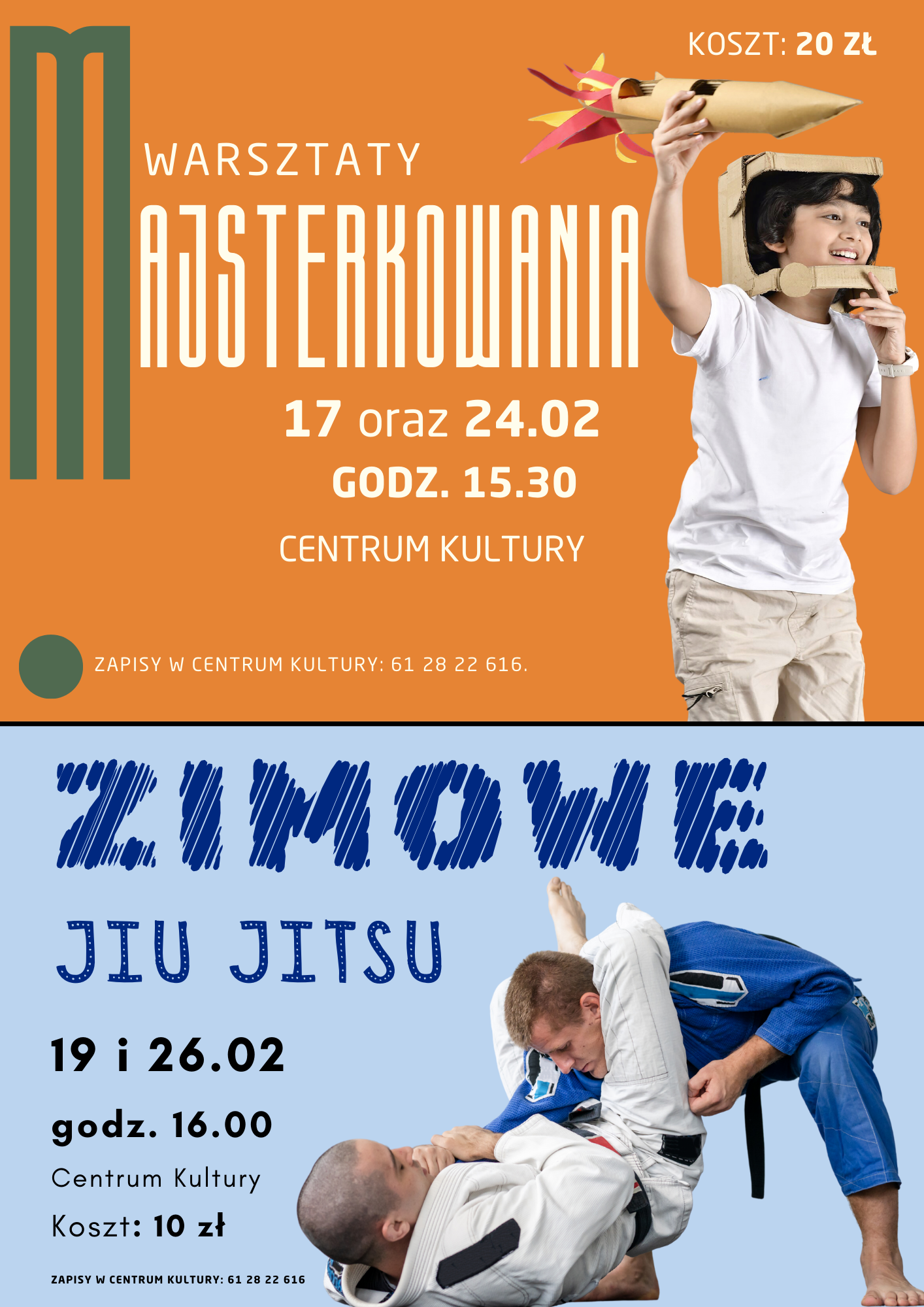 Zimowe majsterkowanie i Jiu Jitsu