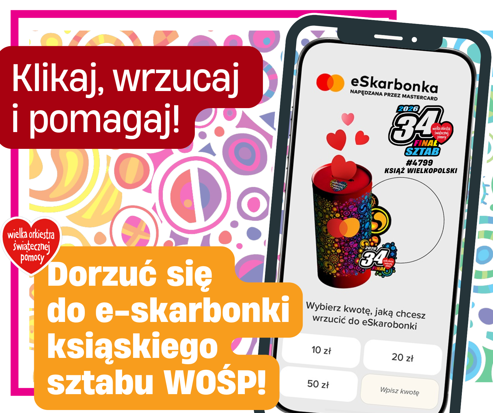 Dorzuć się do e-skarbonki ksiąskiego sztabu!