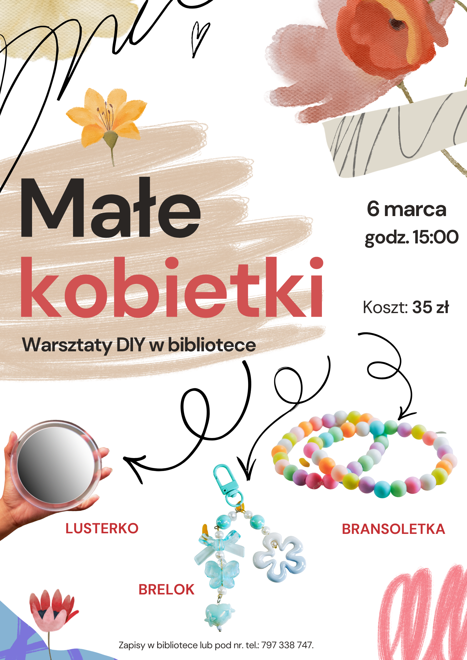 Małe kobietki świętują w bibliotece!