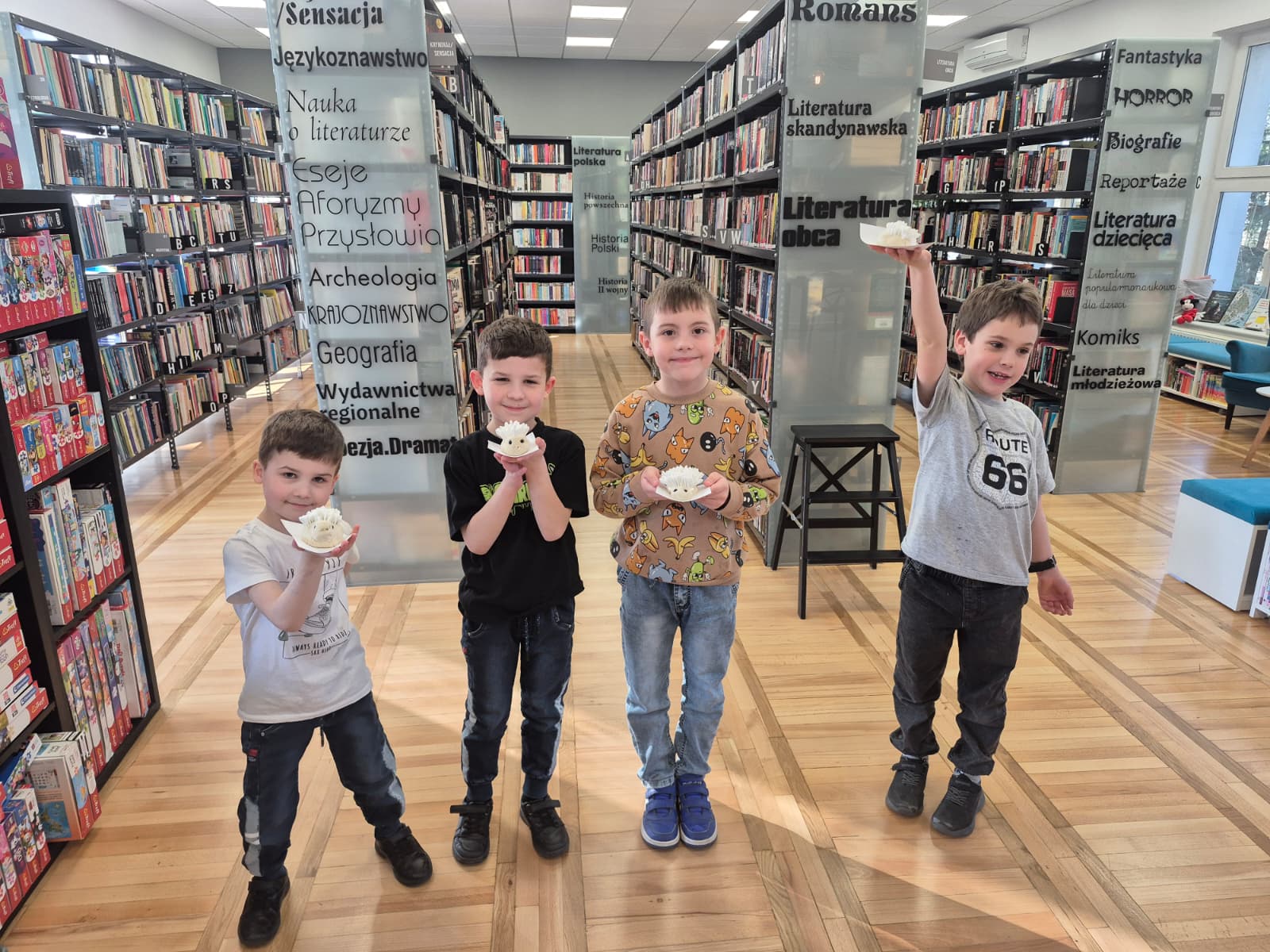 Wiosenno-wielkanocna biblioteka dla starszaka