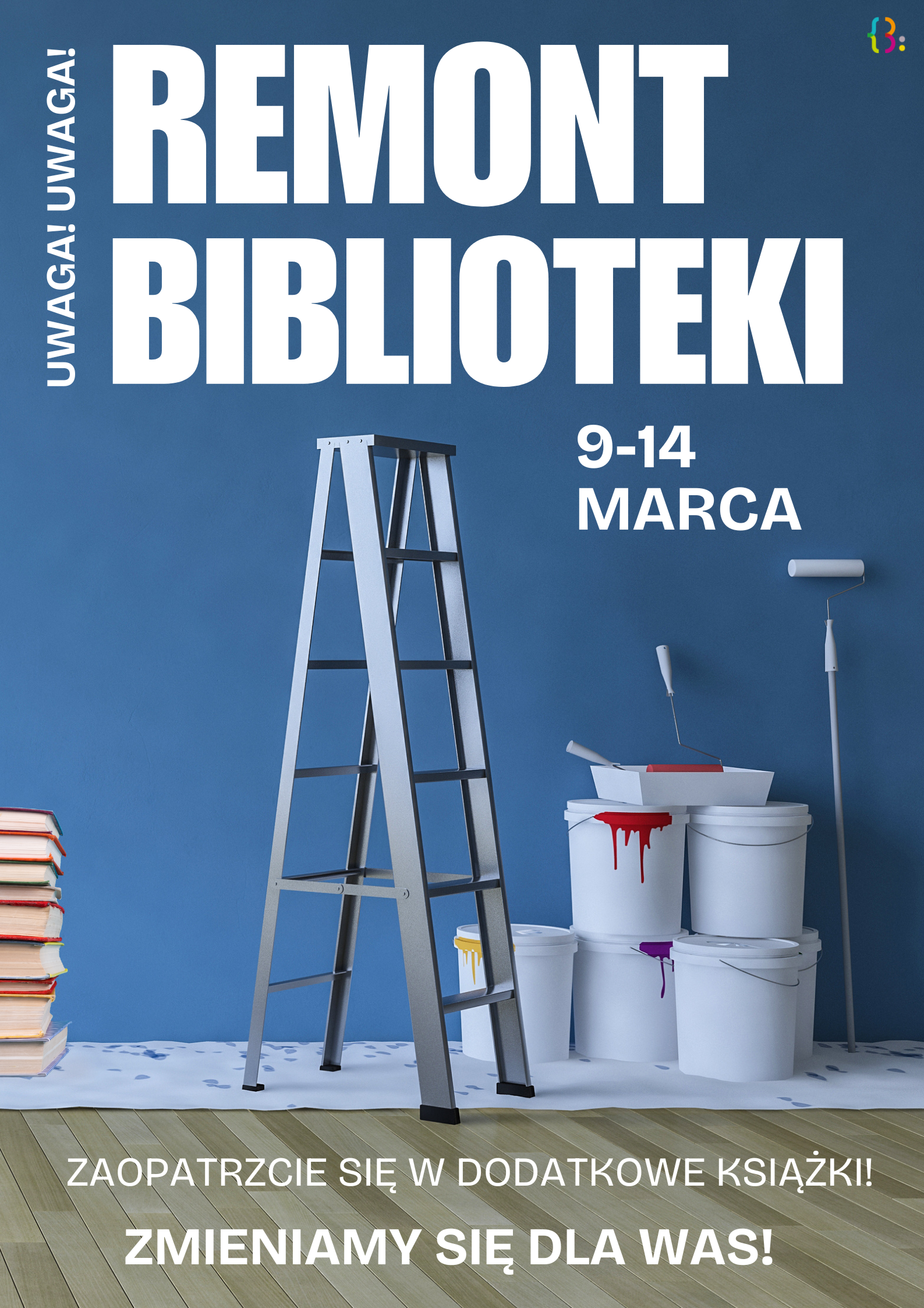 Uwaga! Remont biblioteki!