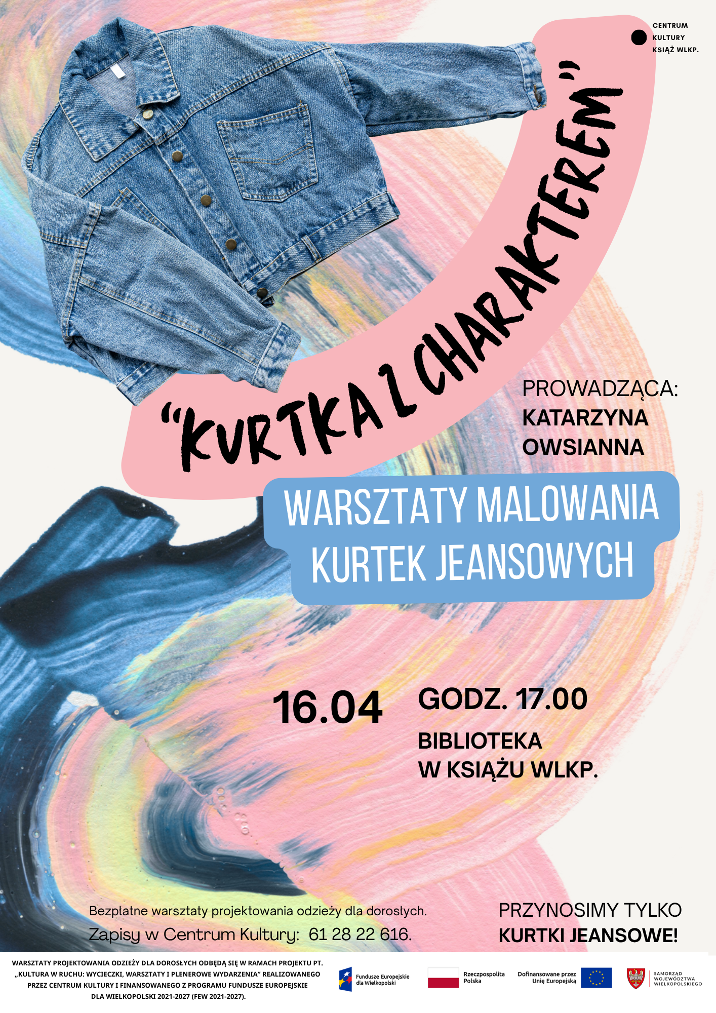 Zapisz się na ostatnie warsztaty z tworzenia kurtki z charakterem!